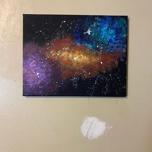 Galaxy painting
